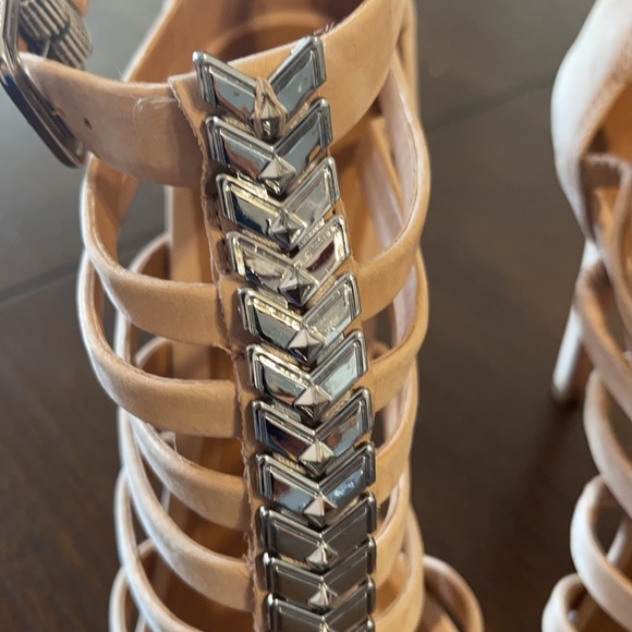 Schultz suede heel sandals Size 9.5B - Picture 4 of 14